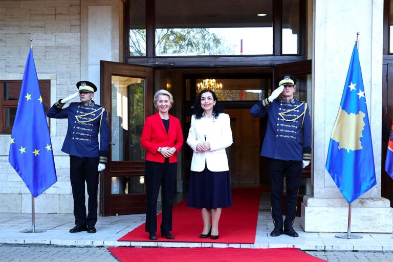 Von der Leyen Advocates for Kosovo-Serbia Dialogue and Relations Normalization