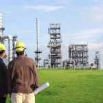 Two,Engineer,On,Site,With,Eco,Green,Factory,Concept